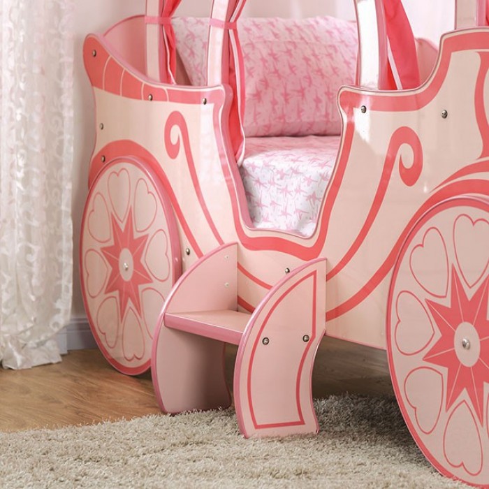 Arianna Pink Twin Bed - CM7630-BED