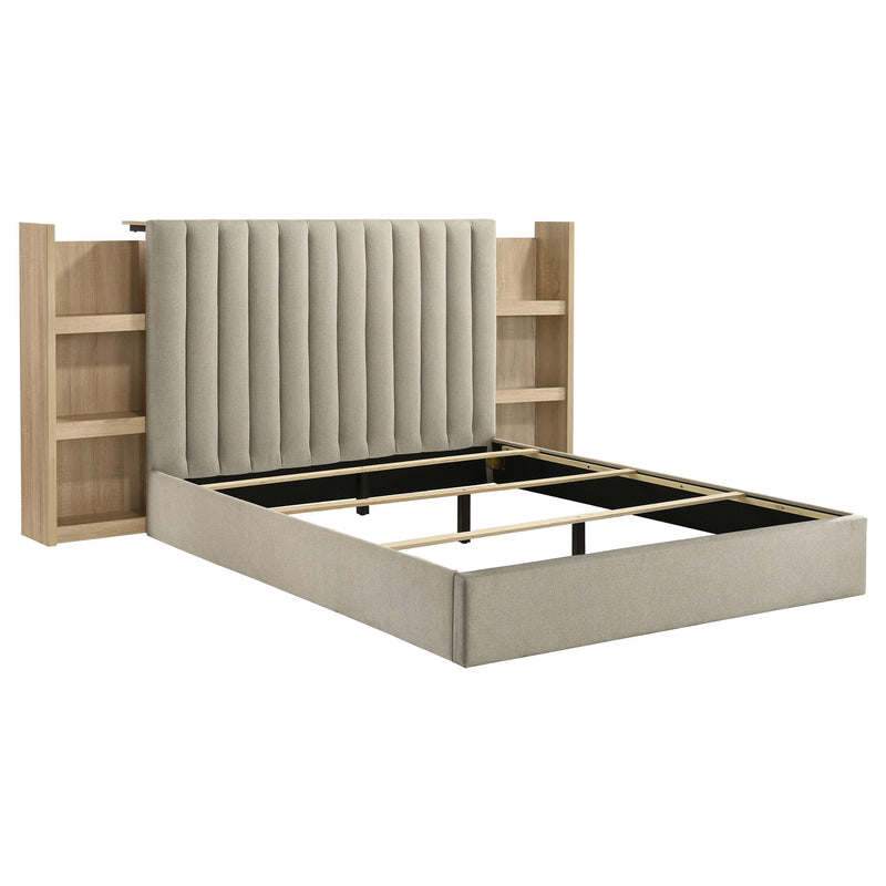 Arielle 4-piece Queen Bedroom Set Light Oak - 223111Q-S4