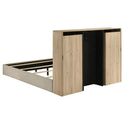 Arielle 4-piece Queen Bedroom Set Light Oak - 223111Q-S4