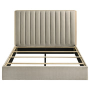 Arielle Queen Bookcase Panel Storage Bed Light Oak - 223111Q