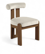 Arienzo Velvet Performance Fabric Upholstered Dining Chair in Cream, Set of 2 - 88023Cream-C