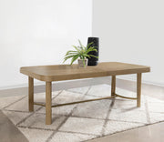 Arini 104-inch Extension Leaf Dining Table Sand Wash - 108931