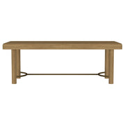 Arini 104-inch Extension Leaf Dining Table Sand Wash - 108931