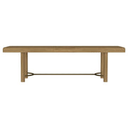 Arini 104-inch Extension Leaf Dining Table Sand Wash - 108931