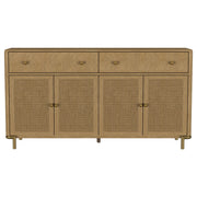 Arini 2-drawer Cane Door Dining Sideboard Server Sand Wash - 108935SWD