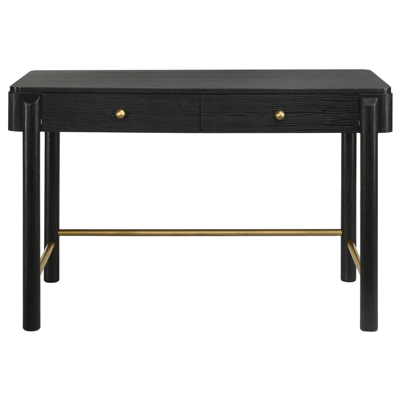 Arini 2-drawer Vanity Desk Makeup Table Black - 224337