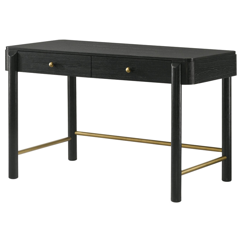 Arini 2-drawer Vanity Desk Makeup Table Black - 224337