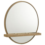 Arini 2-piece Makeup Vanity Table and Mirror Set Sand Wash - 224307-SET