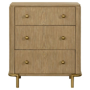 Arini 3-drawer Nightstand Sand Wash - 224302