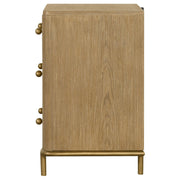Arini 3-drawer Nightstand Sand Wash - 224302