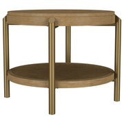 Arini 3-piece Round Coffee and End Table Set Sand Wash - 706188-S3