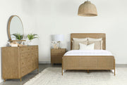 Arini 4-piece Eastern King Bedroom Set Sand Wash - 224300KE-S4