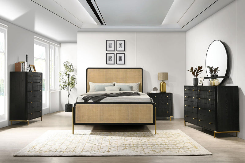 Arini 5-drawer Bedroom Chest Black - 224335