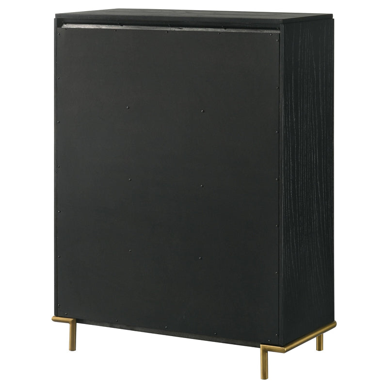 Arini 5-drawer Bedroom Chest Black - 224335