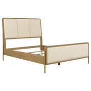 Arini 5-piece California King Bedroom Set Cream and Sand Wash - 224301KWCRM-S5