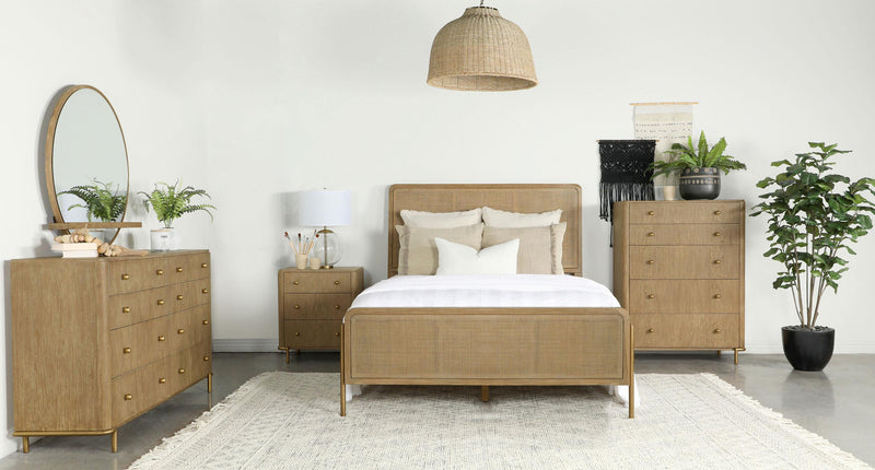 Arini 5-piece California King Bedroom Set Sand Wash - 224300KW-S5