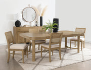 Arini 5-piece Extension Leaf Dining Table Set Sand Wash - 108931-S5W