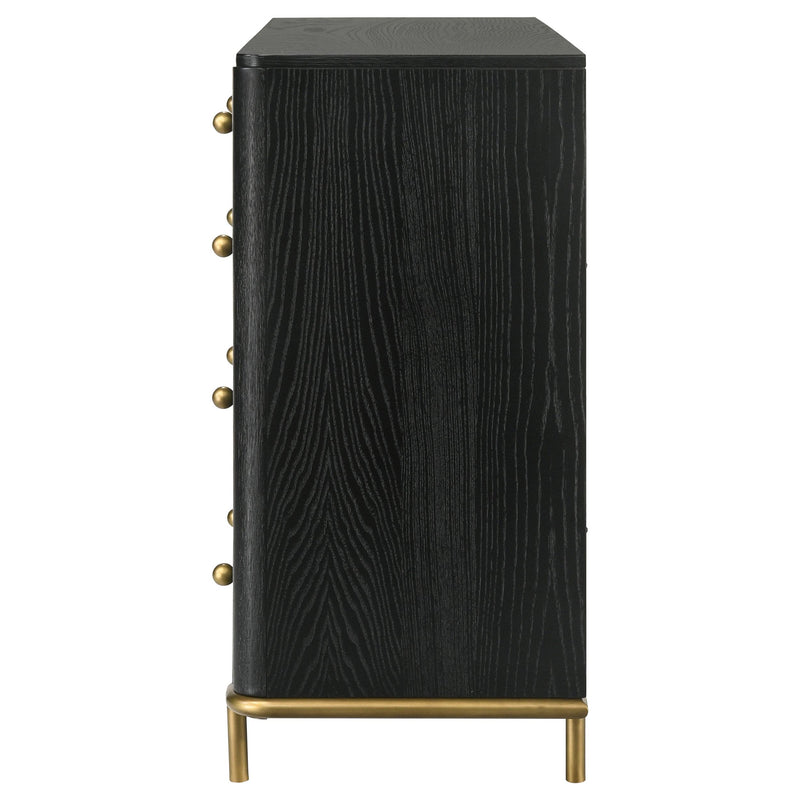 Arini 8-drawer Dresser Black - 224333
