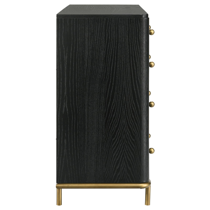 Arini 8-drawer Dresser Black - 224333