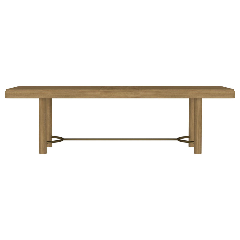 Arini 9-piece Extension Leaf Dining Table Set Sand Wash and Black - 108931-S9B