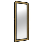 Arini Cane Weave Full Length Standing Floor Mirror Black - 224339