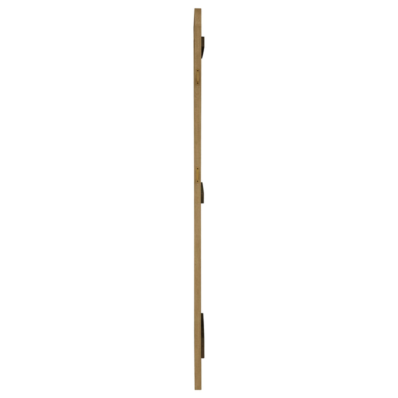 Arini Cane Weave Full Length Standing Floor Mirror Sand Wash - 224309