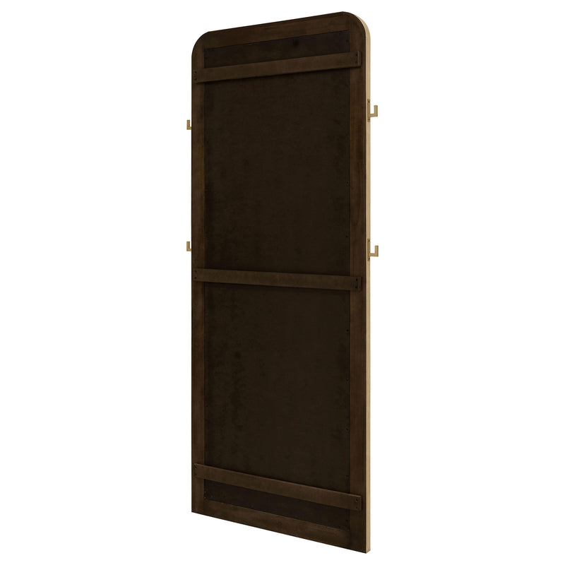 Arini Cane Weave Full Length Standing Floor Mirror Sand Wash - 224309