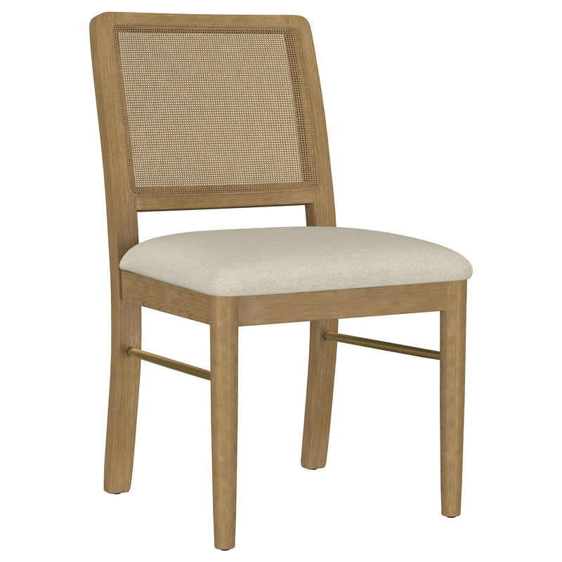 Arini Rattan Cane Dining Side Chair Sand Wash (Set of 2) - 108932SWD