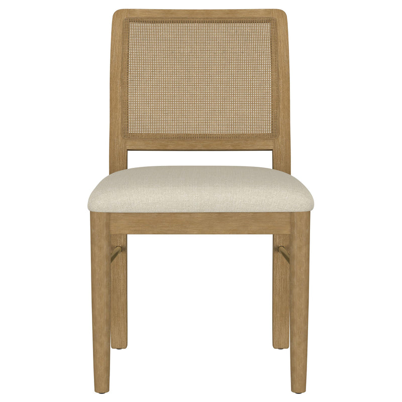 Arini Rattan Cane Dining Side Chair Sand Wash (Set of 2) - 108932SWD
