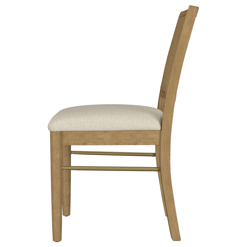 Arini Rattan Cane Dining Side Chair Sand Wash (Set of 2) - 108932SWD