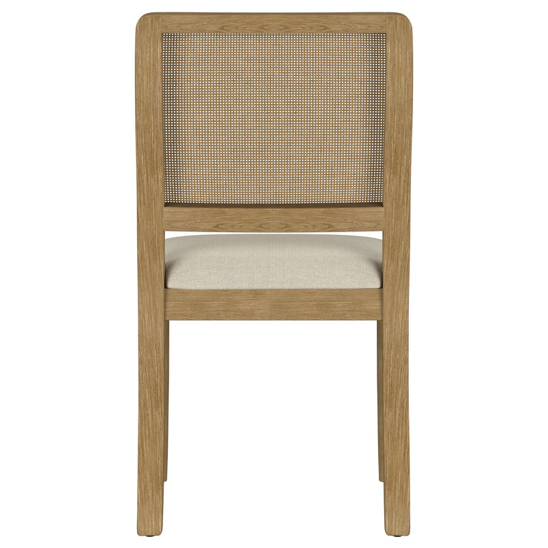 Arini Rattan Cane Dining Side Chair Sand Wash (Set of 2) - 108932SWD