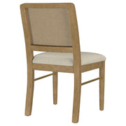 Arini Rattan Cane Dining Side Chair Sand Wash (Set of 2) - 108932SWD