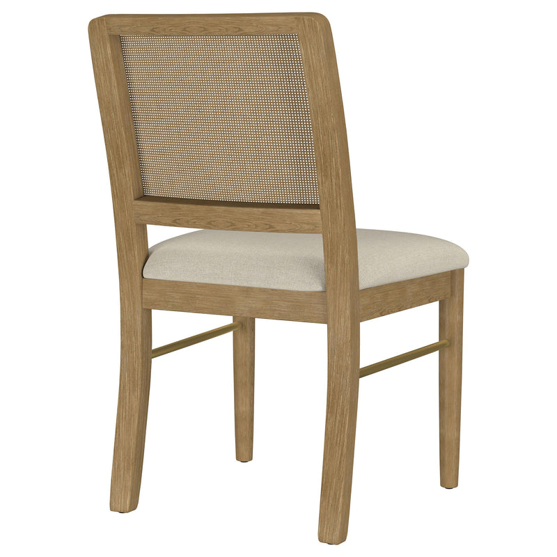 Arini Rattan Cane Dining Side Chair Sand Wash (Set of 2) - 108932SWD