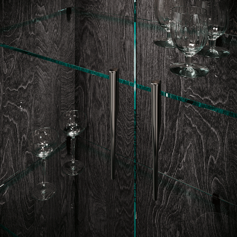 Aris 2 Door Vitrine - i39731 - Gate Furniture
