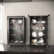 Aris 2 Door Vitrine - i39731 - Gate Furniture