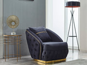 Arizona 28" Wide Tufted Armchair - Gate FurnitureAccent Chairs