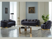 Arizona 28" Wide Tufted Armchair - Gate FurnitureAccent Chairs