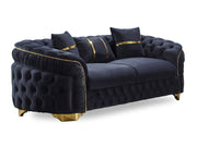 Arizona 80" Wide Tufted Loveseat - Gate FurnitureLoveseat