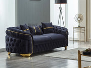 Arizona 80" Wide Tufted Loveseat - Gate FurnitureLoveseat
