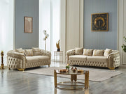 Arizona 92" Wide Tufted Sofa - Gate FurnitureSofas