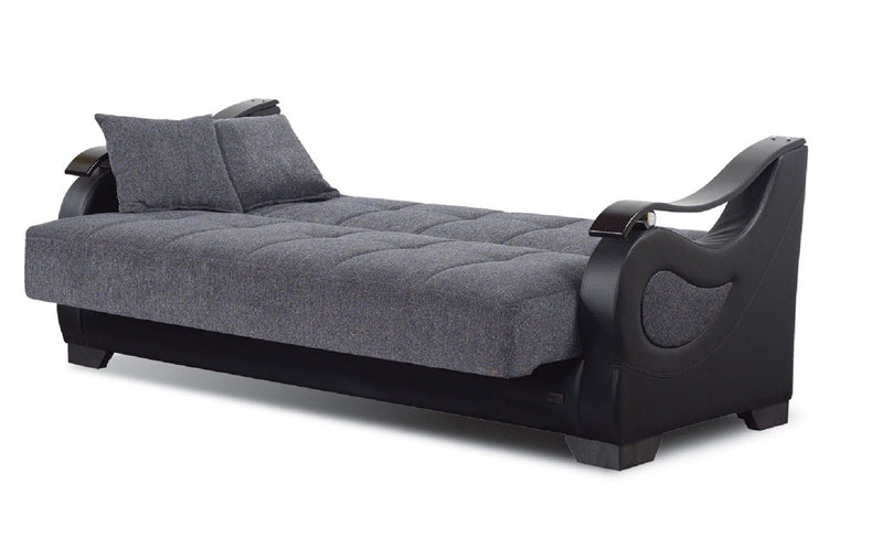 Arizona Convertible Gray Sleeper Living Room Set - Gate FurnitureLiving Room Set