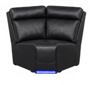 Arkansas Black Sectional - R385-SEC