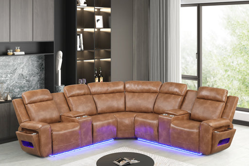 Arkansas Brown Sectional - R386-SEC