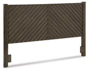 Arkenton King Panel Bed with Dresser in Grayish Brown - PKG014299