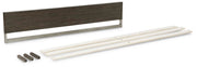 Arkenton King Panel Bed with Dresser in Grayish Brown - PKG014299