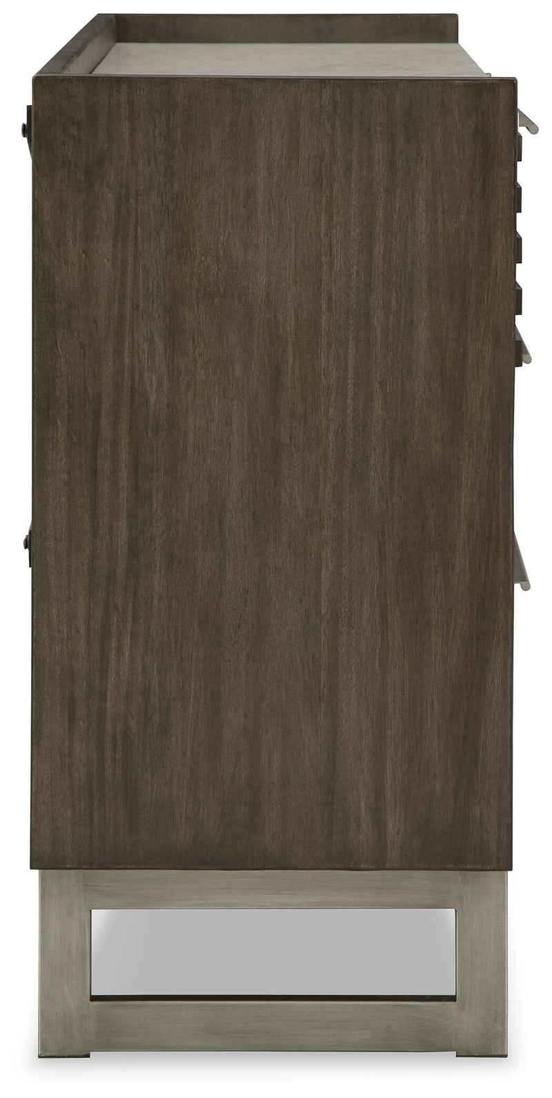 Arkenton King Panel Bed with Dresser in Grayish Brown - PKG014299