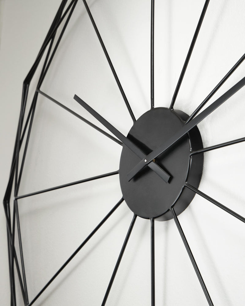 Arkthorne Black Wall Clock - A8010429