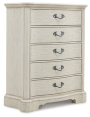 Arlendyne Antique White Upholstered Bedroom Set - Gate FurnitureBedroom Set