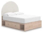 Arloster Full Panel Storage Bed, Dresser, Mirror and Nightstand - PCB1566B17