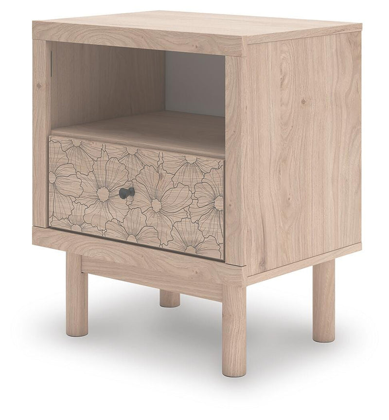 Arloster Full Panel Storage Bed, Dresser, Mirror and Nightstand - PCB1566B17